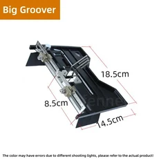 전기 가열 나이프 커터 블레이드 직선형 굽힘 슬롯 도구 (핫 머신 액세서리용) 아크/삽/날카로운 모양, 12 Big Groover