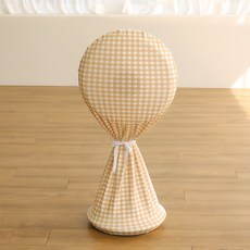 Nature Living 棉花糖彈性電風扇罩全機型通用, 淺棕色