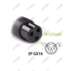 HYTRIDE 14S 58.8V 6A 리튬 충전기 52V 이온 배터리, 03 영국, 01 CHINA, 09 3P GX16