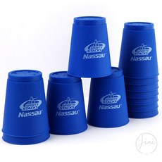 신웅이맘 스택스 12개입 어린이컵쌓기게임, 블루