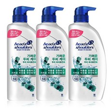헤드앤숄더 가려운 두피케어 린스, 850ml, 3개
