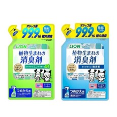 LION 獅王 植物生來的消臭劑 補充包, 1個, 空間臭臭除-薄荷補充包320ml