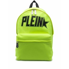 필립플레인 로고 프린트 백팩