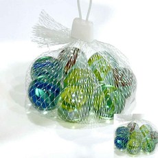 더아이 구슬치기 유리구슬 묶음 투명구슬 구슬놀이 바깥놀이