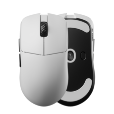 VARO V1 SUPERLIGHT 8K 초경량 3모드 유무선 블루투스 게이밍 마우스, 화이트, V1 슈퍼라이트