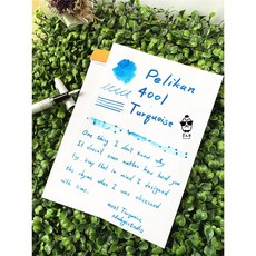 Pelikan 百利金 4001 鋼筆墨水, 1個, 5ml塑膠分裝瓶, 土耳其藍