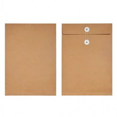 버클형 크라프트 각대봉투 서류봉투 A4 150매 보관, 1개, 본상품