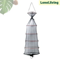 로넬리빙 살림망 낚시망 와이어망 싸파 고운살림망 5단 어망 그물망 대형 민물용 접이식