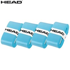 헤드 프라임 투어 오버그립 4개입 285651 테니스 배드민턴 스쿼시 그립, 블루, 1개