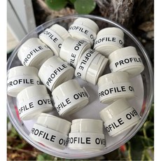 오버그립 미끄럼 방지 테니스 라켓 그립 패들 액세서리 충격 배드민턴 스쿼시 훈련 스웨트밴드 60, W75 White