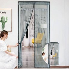 문 모기장 90x210cm 블루그린 모기장문 현관문방충망, 상세페이지 참조