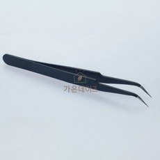 가온데이즈 정밀핀셋 커브형 핀셋집게, 1개