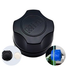 물멍 미니 어항 유리 자석청소기 블랙 유리청소기 부상식 자석어항청소기 이끼제거 수조청소, 1개