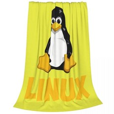 리눅스 턱스 펭귄 담요 프로그래머 컴퓨터 개발자 침대 소파 섬유 장식, 150X200cm(59x79in), 1. multi / B. 150X200CM