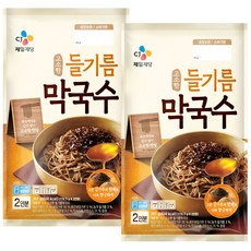 고소한들기름막국수, 356g, 2개