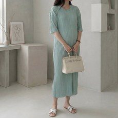 [당일출고] 수엠W 여름 반팔 임부 빅사이즈 C07 소르베원피스