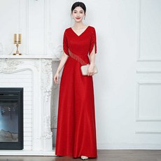 합창단복 빅사이즈 공연 의상 여성 롱 드레스 성악 합창복 연주회 무대복 공연복