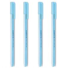 스테들러 트리플러스 텍스트서퍼 362C 파스텔 형광펜 INKJET SAFE, 1세트, 스카이블루4