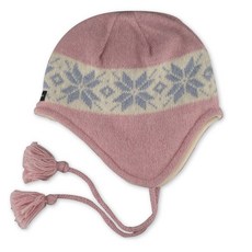 SNOW TRAVEL 3M材質遮耳羊毛帽 保暖遮耳設計 羊毛材質親膚舒適 戶外登山健行適用, 粉紅