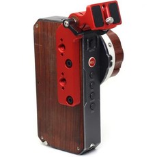 SZJELEN Nucleus-M II 모터 브래킷 0.6cm(1/4인치) 나사 고정 모니터 Tilta 포커스 모터용 FIZ 핸드 유닛(Nucleus-M II용 블랙), Red