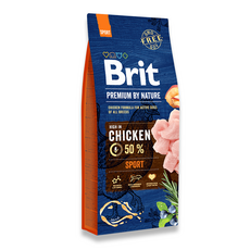 브릿 프리미엄 독 스포츠, 15kg, 1개, 닭
