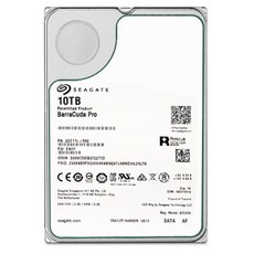 씨게이트 3.5인치 하드디스크 7200RPM 256MB HDD, ST10000NM018G, 10TB