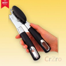 아인쿡 캔오프너 병따개 통조림 주방 스테인리스 다용도 조리도구 원터치 안전 핸들형