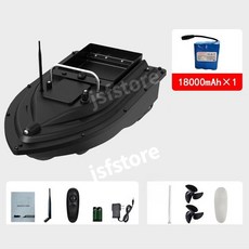 무선 RC 보트 배 낚시 미끼 피싱 500M, 1개, 표준형 18000mAh 1개