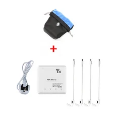 DJI 4k 2/SE 드론 배터리 충전 허브용 6 in 1 USB 포트가 있는 고속 스마트, 03 UK Plug and Blue