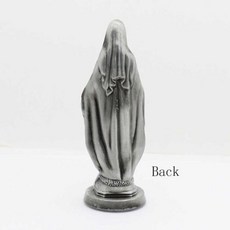 성모마리아 장식품 금속 테이블 홈 인테리어 소품, 스타일1 고석색 9.5X3.5cm