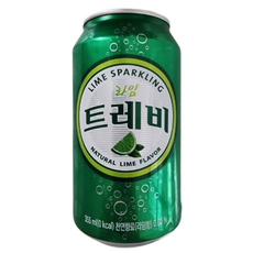 롯데칠성 트레비 라임 탄산수, 355ml, 9개