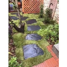 철평석 경관석 판석 돌 화단 정원석 테라스 발파석 성곽석 현무암 자연석 불규칙 타일, 기타, 불규칙 40 x 50x3cm