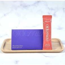 올더뮤 뮤신 글로우 1박스 10포 자두맛 젤리 저분자 콜라겐 함유 여배우 동안비결 이너뷰티, 20g, 10개
