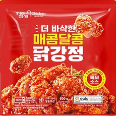 멕시카나 더바삭 매콤달콤 닭강정 500g, 2개