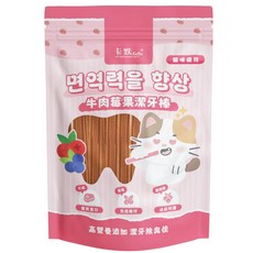 卡默默 蘋果潔牙棒 貓咪適用, 160g, 1個, 牛肉