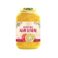 녹차원 상큼한 사과과즙과 유자의만남 (사과유자차1kg)221596, 1kg, 1개, 1개입