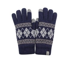 體溫魔術師 石墨烯雙層保暖觸控手套 加厚升溫 針織柔暖 冬季騎車通勤必備