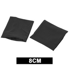 冰絲戶外運動護腕套 健身跑步透氣吸汗男女通用, 1個, 黑色【8CM】