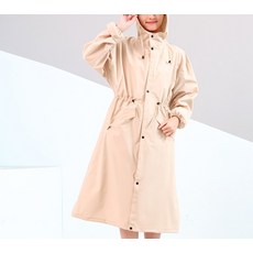 신형 여성용 방수 긴 비옷 여성 기능 스타일리시 트렌디 야외 활동 여름 패션