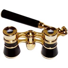 미니 쌍연경 콘서트 망원경 휴대용 손잡이 오페라글라스 빈티지, G