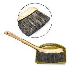 긴손잡이 방쓰는 빗자루 쓰레받기 세트 청소빗자루 마리카락 계량비 거실, 방비 세트