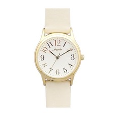 팔로우 손목시계 fragola(프라골라) 라운드 벨트 E02218S-1 IV 레ディース 아이보리