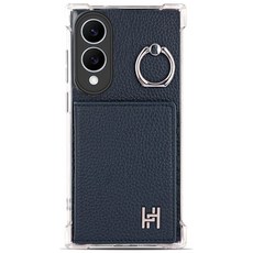 갤럭시S25 엣지 - GS 라피네 H카드6장 수납 포켓링 스탠딩 범퍼 케이스