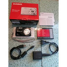 CASIO 디지털 카메라 EXILIM 1610만 화소 6배 블랙 EXZS20BK, 상세페이지 참조