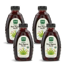 365 홀푸드마켓 로 아가베 넥타 시럽 665g, 4개