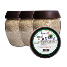 6형제소금밭 함초소금 천일염, 350g, 3개