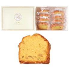 [옵스] 이탈리안 레몬 케익 (8EA) 고급 수제 파운드케익 레몬파운드, 240g, 1개