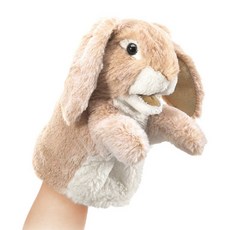 귀여운 깡총 동물 손인형 상상력 놀이 인형 어린이집 역할놀이 토끼 생일선물