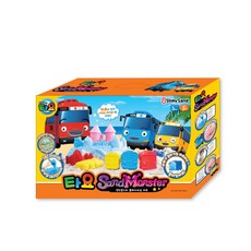 모래괴물 샌드몬 핑크퐁 아기상어 타요 TV광고 모래놀이 세트, 타요버스 세트, 1개