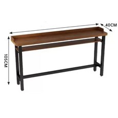 창가 낮은 바테이블 좁고길고 슬림형 40x40x75(3발), A. 긴 테이블 00x40x05 단